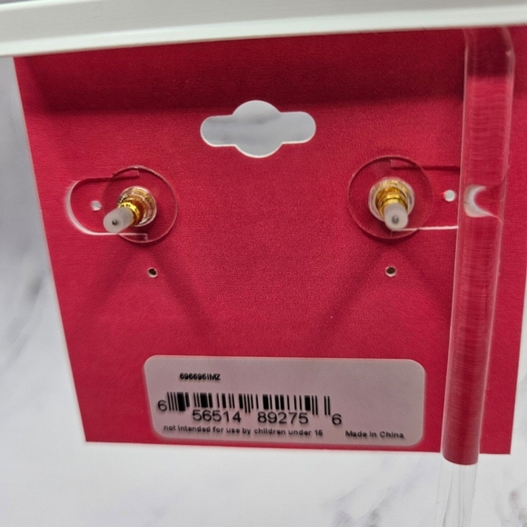 NWT Isaac Mizrahi Colorful Pinwheel Earrings - Picture 5 of 5